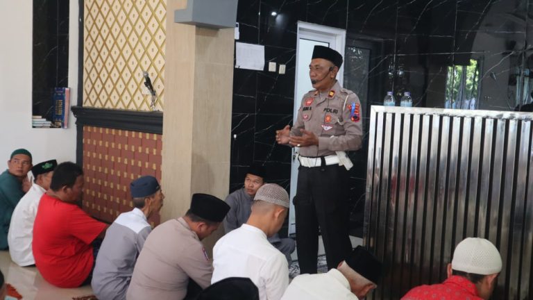 Satlantas Polres Purbalingga Gelar Safari Jumat di Masjid As-Salam