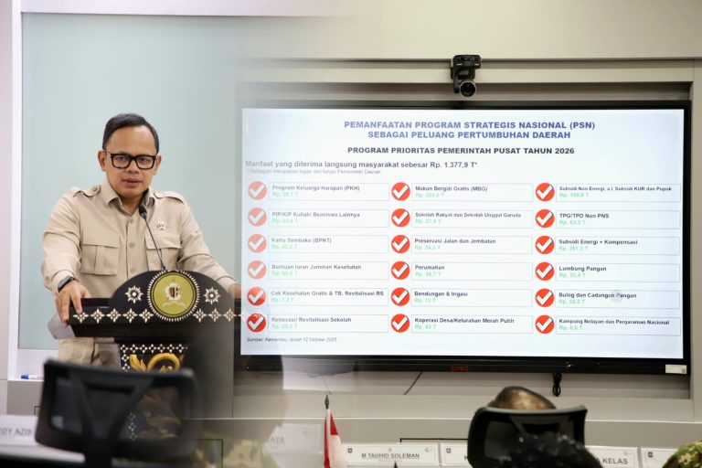 Wamendagri Bima Minta Kepala Daerah Kawal Program Strategis Nasional