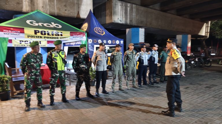 Pospam Tol Jatiwarna Jadi Fokus Pengamanan Natal dan Tahun Baru 2025