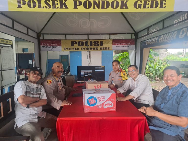 Giat Operasi Lilin 2025 Polsek Pondok Gede Pospam Tol JORR Jatiwarna