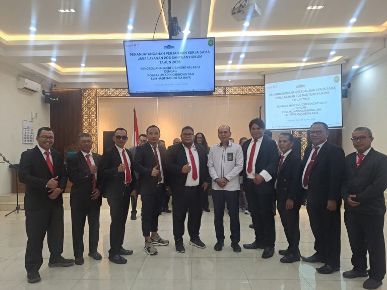 Awali Tahun 2026, PN Cibinong Bangun Sinergi Dengan LBH HIR dan Posbakumadin