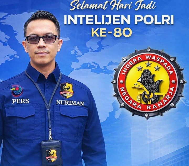 HUT ke-80 Intelijen Polri, Nuriman Harap Semakin Profesional dan Presisi