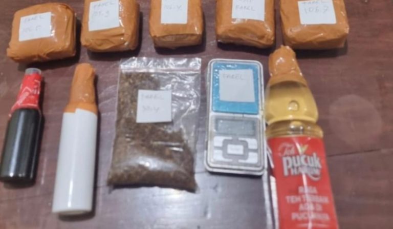 Empat Pemuda Diciduk di Depok-Bogor, Polisi Sita 1,3 Kg Tembakau Sintetis